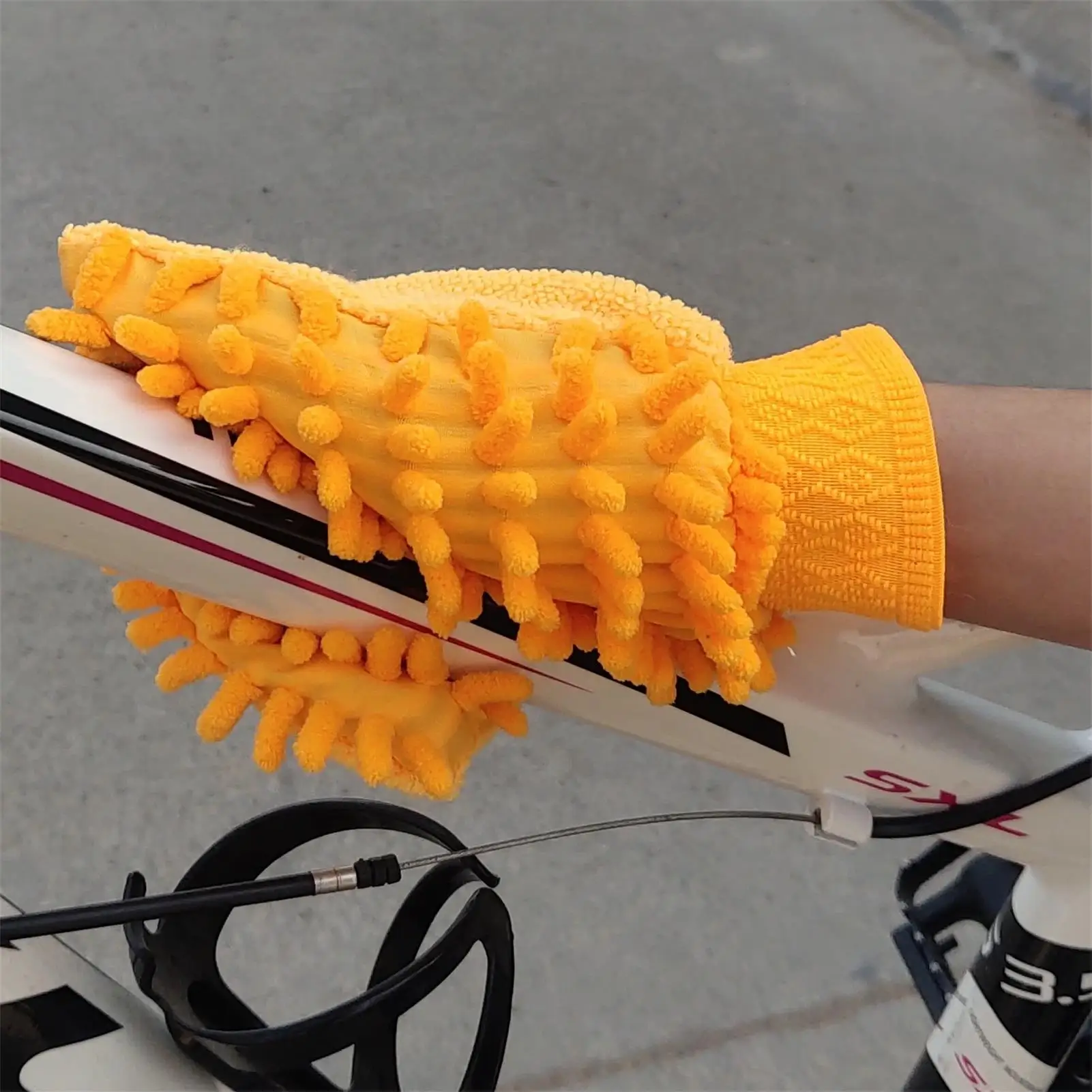 

10 Pcs Bicycle Clean Brush Kits with Bike Chain Scrubber Cycling Corner Dirt Clean Fit MTB Road Bike Bicycle Cleaning Tool Set