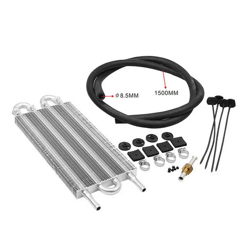 Алюминиевый 4-рядный масляный радиатор с дистанционной коробкой