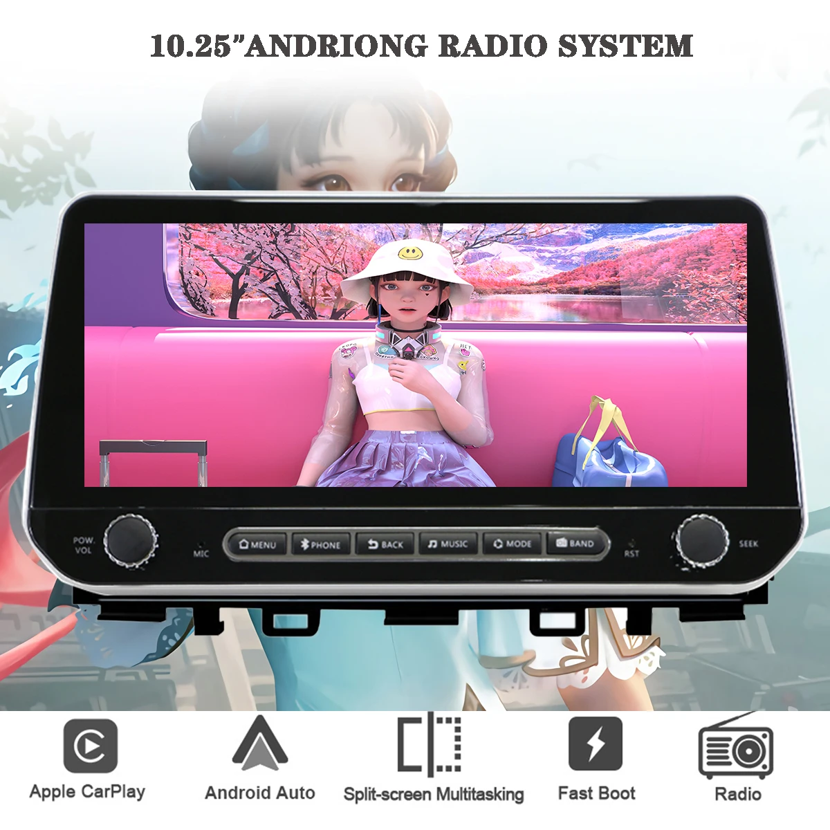Car Radio For KIA RIO 2017-2020 Octa Core 8G+256G Car DVD GPS Navigation Deckless Video Audio Music Player Entertainment System Car Radio For KIA RIO 2017-2020 Octa Core 8G+256G Car DVD GPS Navigation Deckless Video Audio Music Player Entertainment System