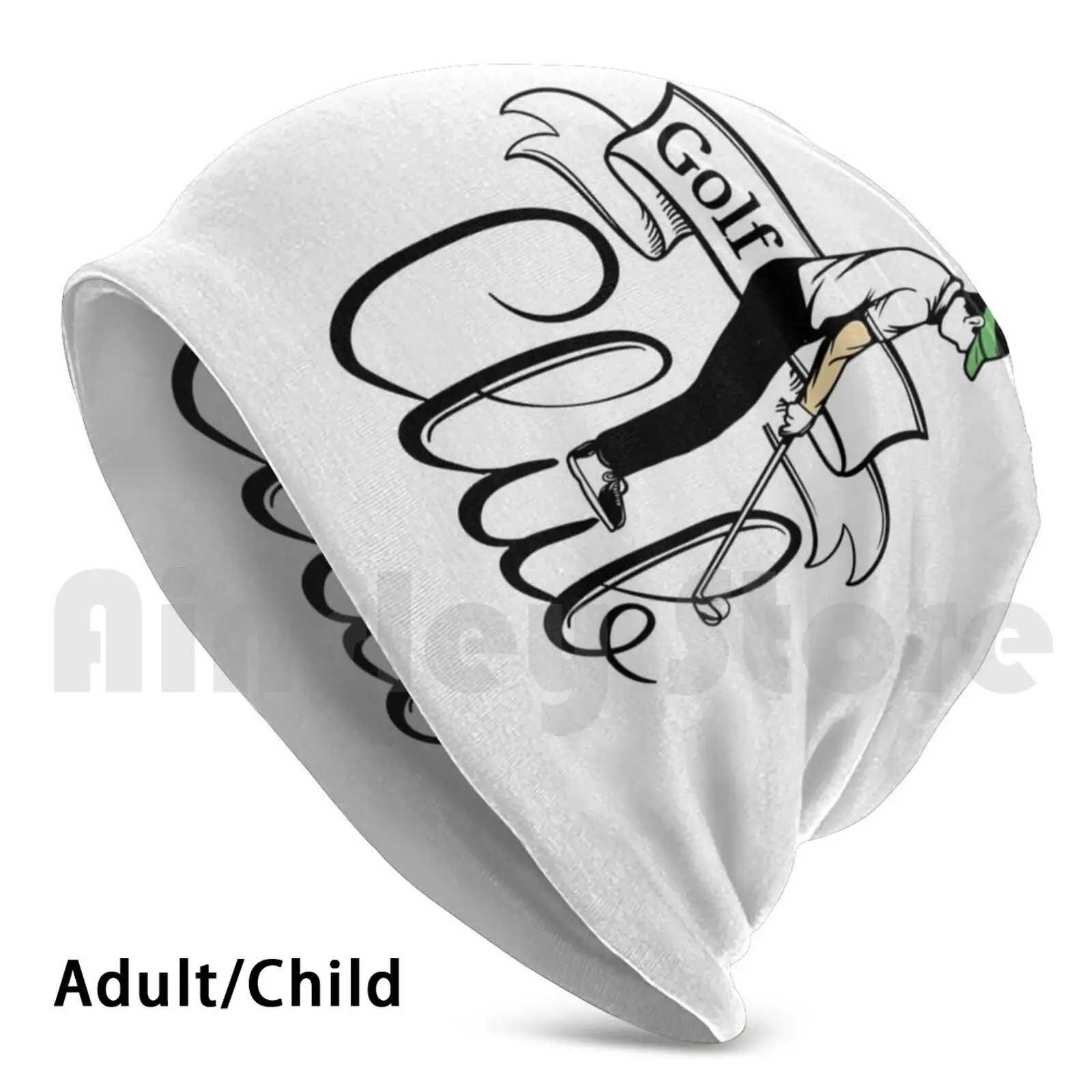 Шапка-бини для гольф-клуба с принтом сделай сам подушка со скидкой гольф-клубов