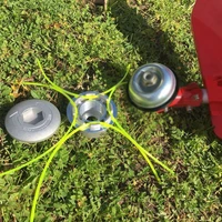 universal aluminium trimmer head string set garden grass brush cutter bushes accessories durable strimmer head for lawn mower