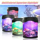 Разноцветная Медуза для аквариума, морской мир, плавание, настроение, светодиодные ночники для аквариума, Детская лампа, декоративные светильники