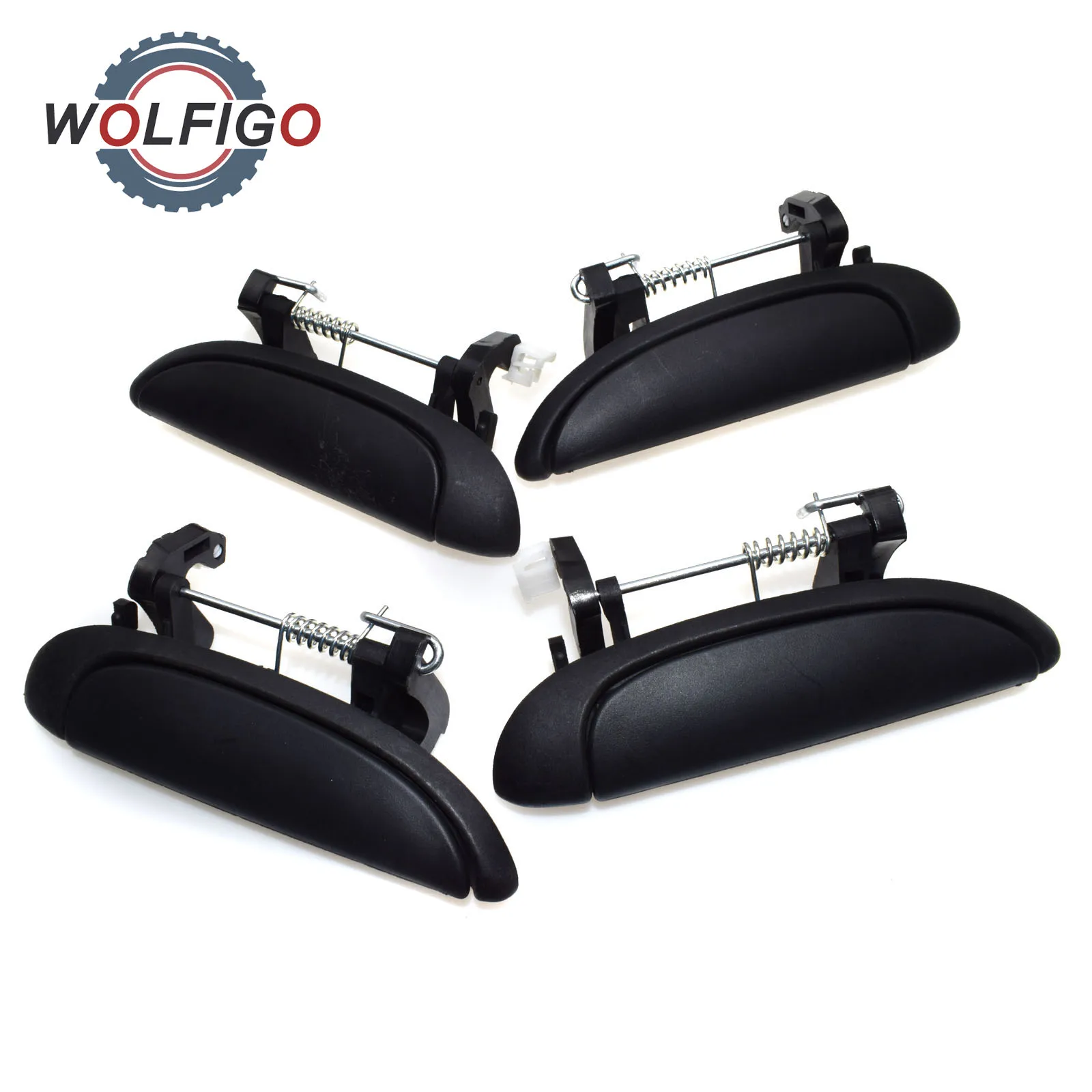 WOLFIGO 4 шт. наружная дверная ручка передняя задняя левая правая для Nissan Platina Renault Clio