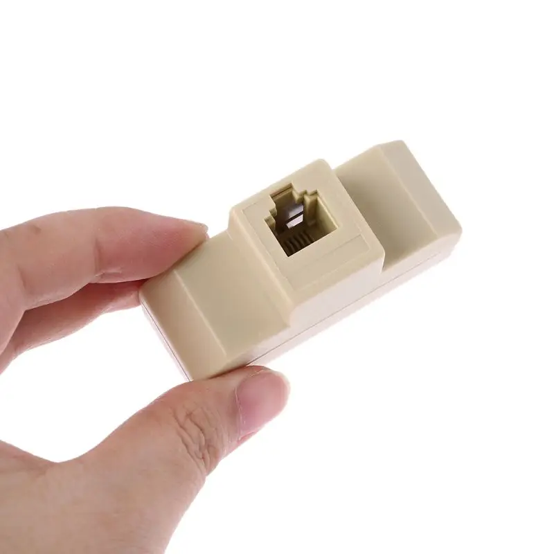 

1PC RJ11 Splitter 4 Way Adapter 1 M to 4 F RJ-11 6P4C Phone Jack Splitter