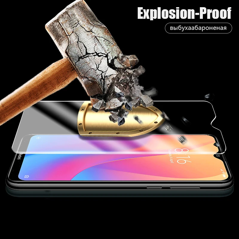 Закаленное стекло 2-в-1 для xiaomi redmi 8t защита объектива камеры закаленное xiomi note 8 pro 8a