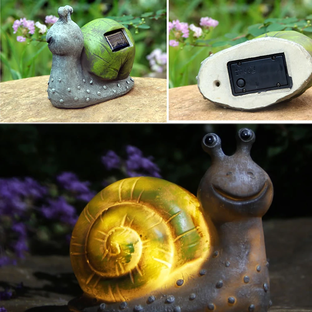 

Rabbit Dog Owl Snail Animal Solar Power Lamp LED Lights Waterproof Lights Outdoor Lighting Garden Path Lawn Light Landscape Lamp