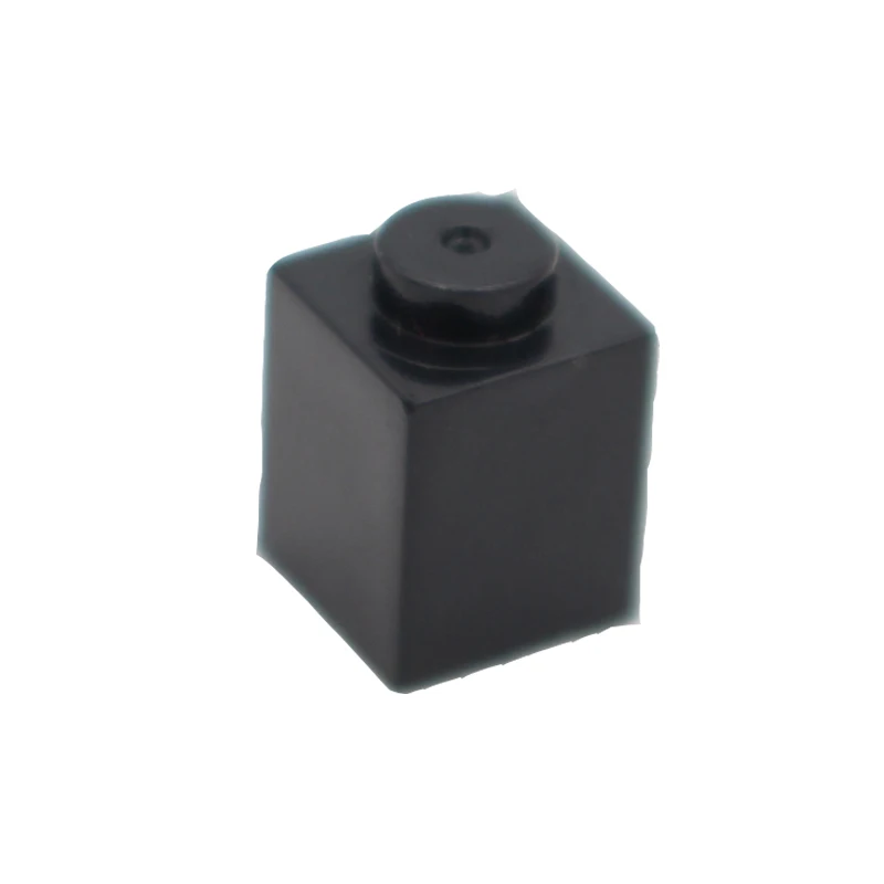 black 200pcs Мпц Творческий кирпича 1x1 300" сделай сам" Азов просветить строительные блоки покупательских тележек, оптом, наборы для ухода за кожей Совместимость Собирает Частицы Игрушки для детей - Цвет: black 200pcs