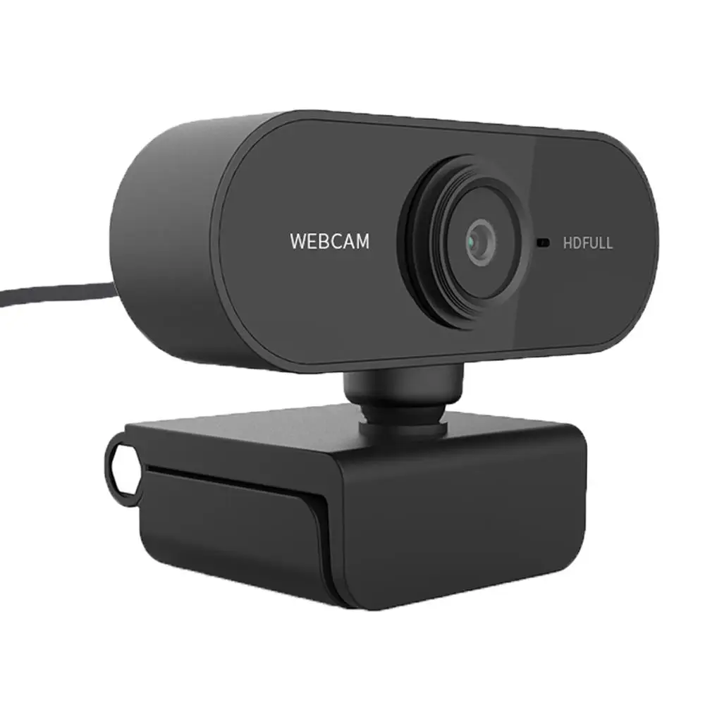 1080P 720p 480p HD Webcam with Mic Rotatable PC Desktop Web Camera Cam Mini Computer WebCamera Cam Video Recording Work