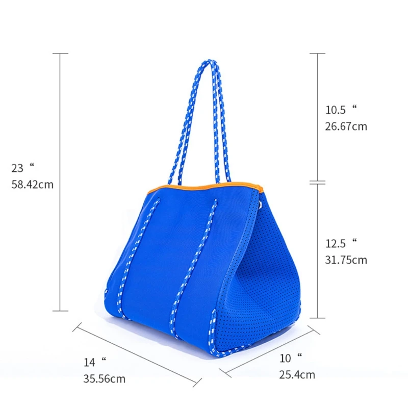 

CPDD Neoprene Breathable Bag Shoulder Large Capacity Casual Tote bag Top-Handle Bags Shoulder Bags