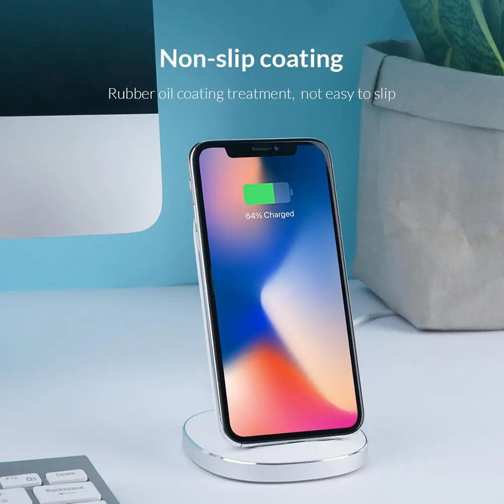 Беспроводная зарядная док станция ORICO Qi Беспроводное зарядное устройство для iPhone