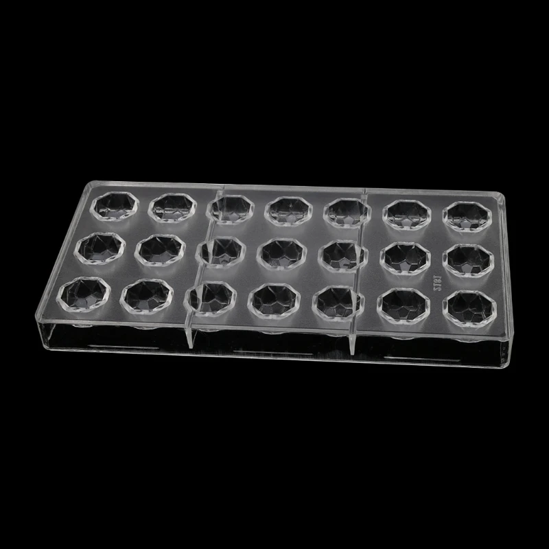 

1 PC Polycarbonate Diamond Shape DIY Chocolate Mold Ice Cube Jelly Making Mold