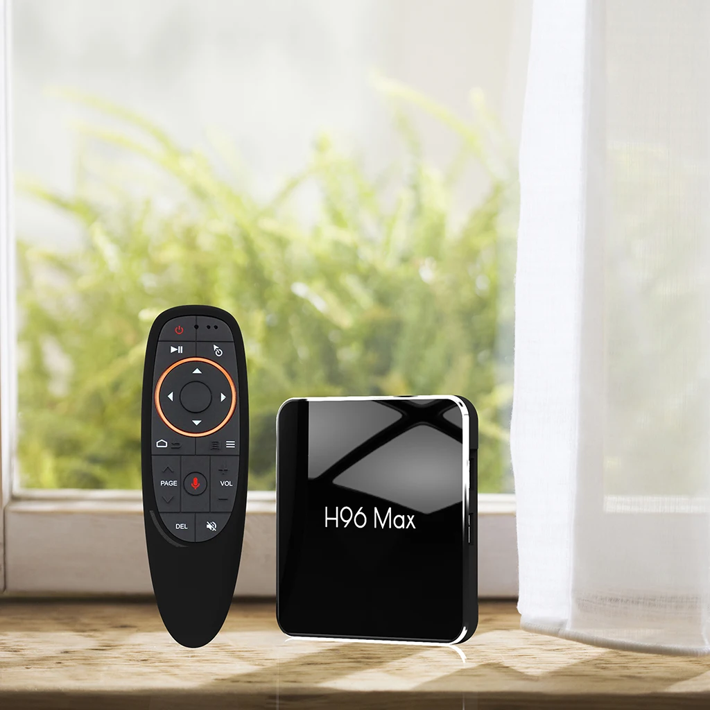 ТВ-приставка H96 MAX X2 Android 9.0 4 ГБ 64 S905X2 1080P H.265 4K смарт ТВ-бокс с поддержкой Google Store Netflix