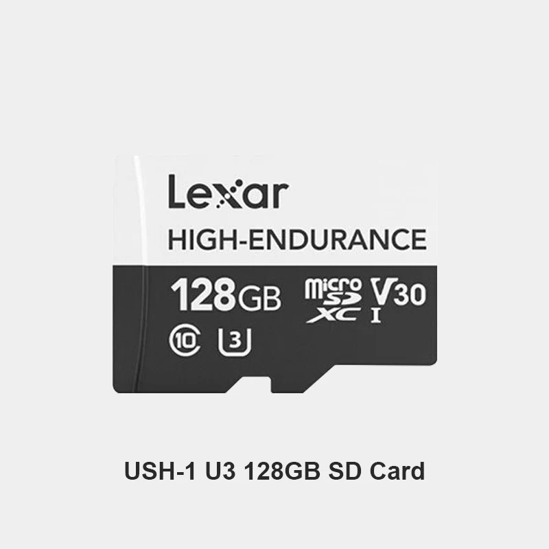 Карта памяти Micro SD Lexar 64 ГБ USH-1 U3 Max 100 Мб/с водонепроницаемая TF-карта для