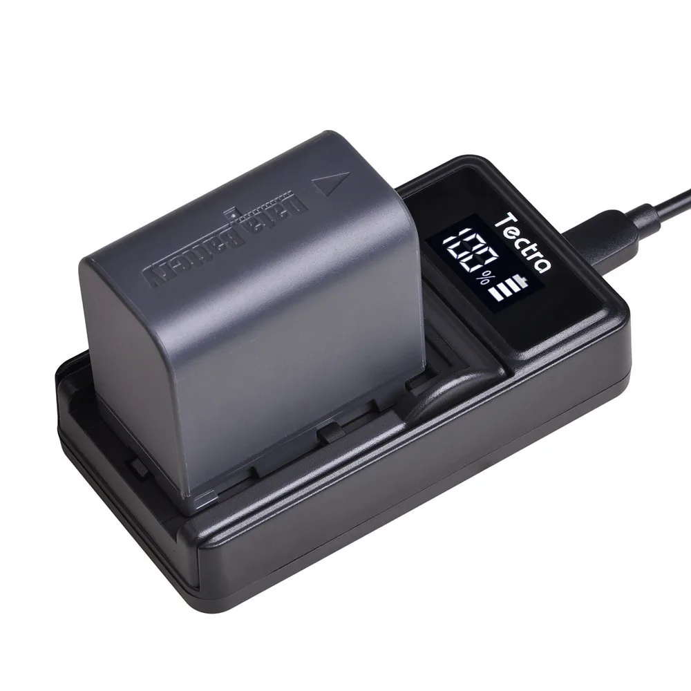 Tectra 1 шт. BN VF823 VF823U BNVF823U BNVF823 Батарея для JVC GR D720US D728 D750US D771 + светодиодный USB Зарядное