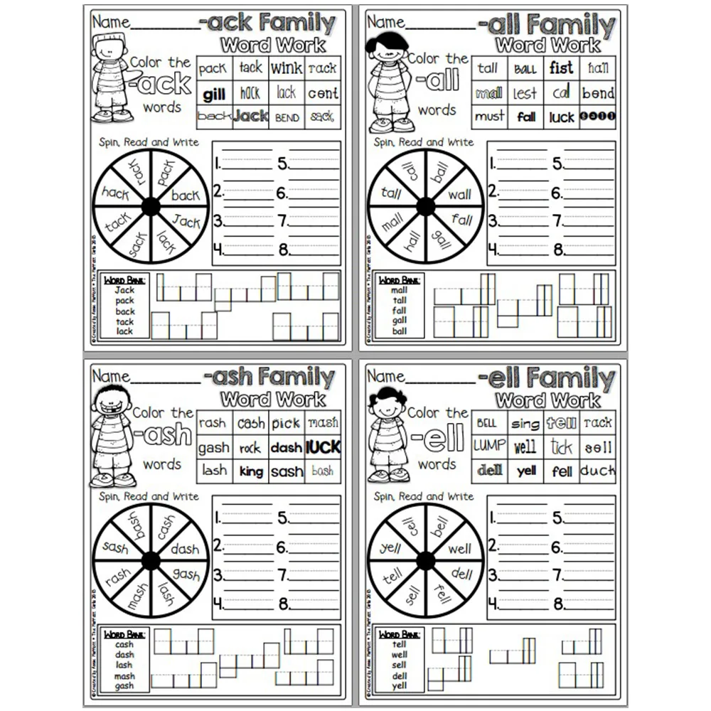 Интерактивная детская книга Phonics Обучающая на английском языке Cvce для