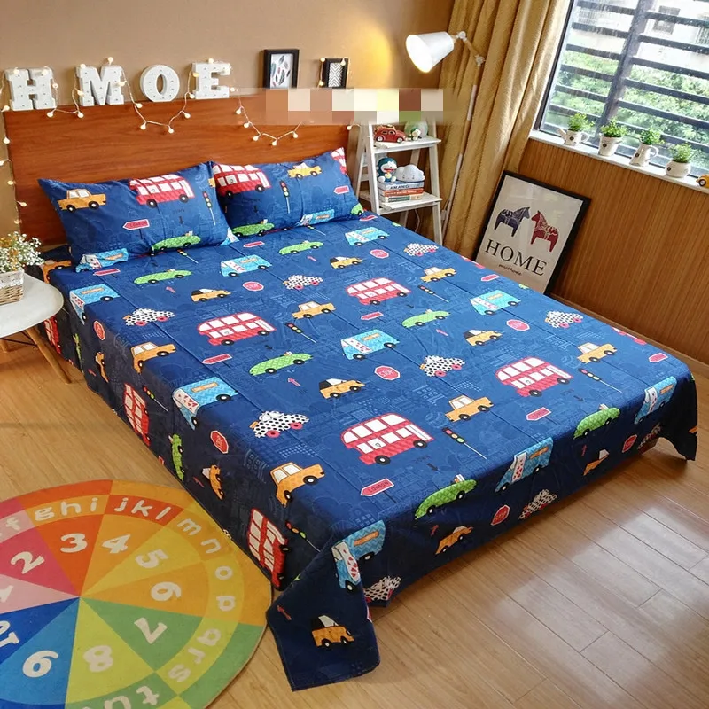 Бесплатная доставка 100% детская одежда из хлопка футболки с принтом аниме синий