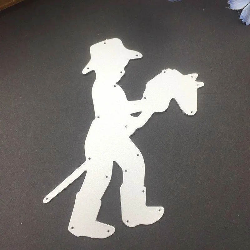 Grite 2020 игровой трафарет для мальчиков в виде лошади металлические стальные