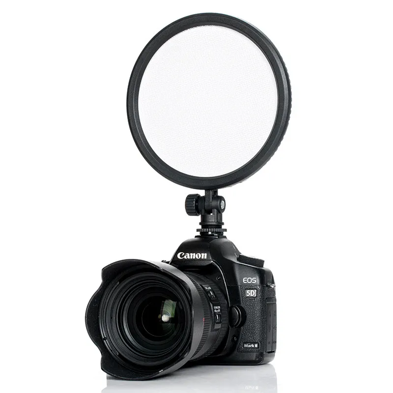 

BEIYANG Pad77 Камера круглый светильник светодиодный SLR Камера фотографии светильник видео светильник заполнить светильник Портативный 3200-5600K