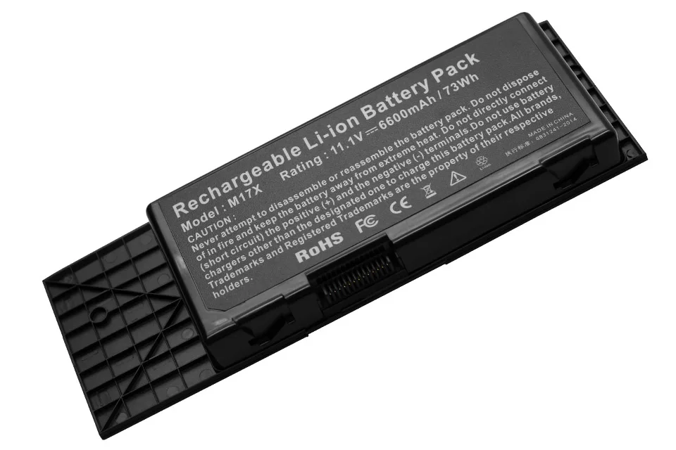 Golooloo 9 ячеек 7XC9N Аккумулятор для ноутбука Dell Alienware M17x M17x R3 M17x R4 серии 7XC9N BTYVOY1 C0C5M 0C0C5M 318-0397 05WP5W
