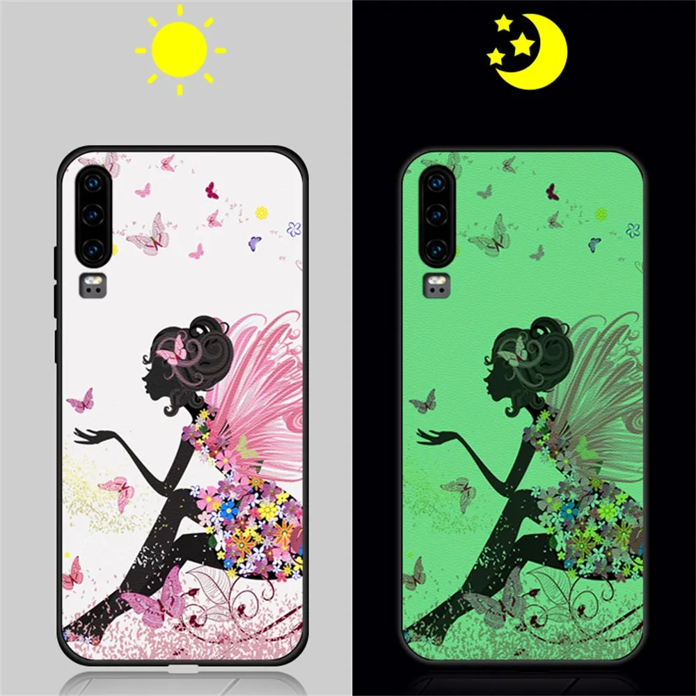 Чехол для телефона с подсветкой Honor Note 10 Play силиконовый мягкий кожаный чехол View V10