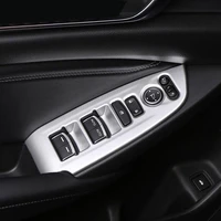 for honda accord 10th 2018 2019 abs matt window switch button cover trim 4pcs left hand drive