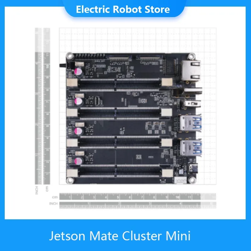 Jetson Mate Cluster Mini - Nano/NX Carrier Board for GPU and Server | Компьютеры и офис