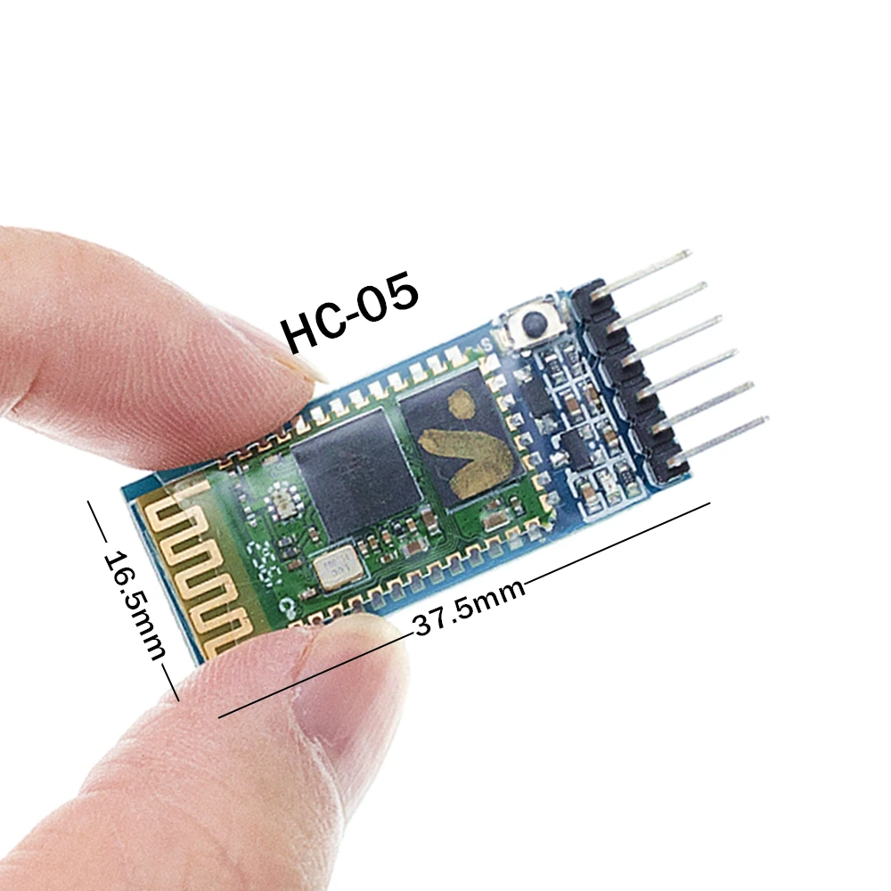 10 шт./лот анти-реверс HC05 Bluetooth последовательный сквозной модуль беспроводной HC-05
