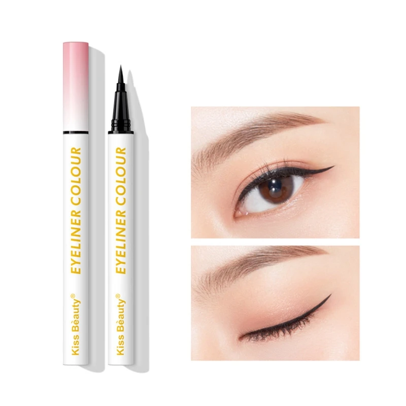 

Colorful Long-lasting Liquid Eyeliner Pen Waterproof Fast Dry Black Pencil Cosmetic Double-ended Eye liner Smooth MakeUp Tools