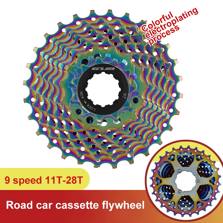 

Кассета велосипедная GUB RS1128 9 11 скоростей, 11-28 T, свободное колесо, кассета маховик для горного велосипеда, шоссейного велосипеда