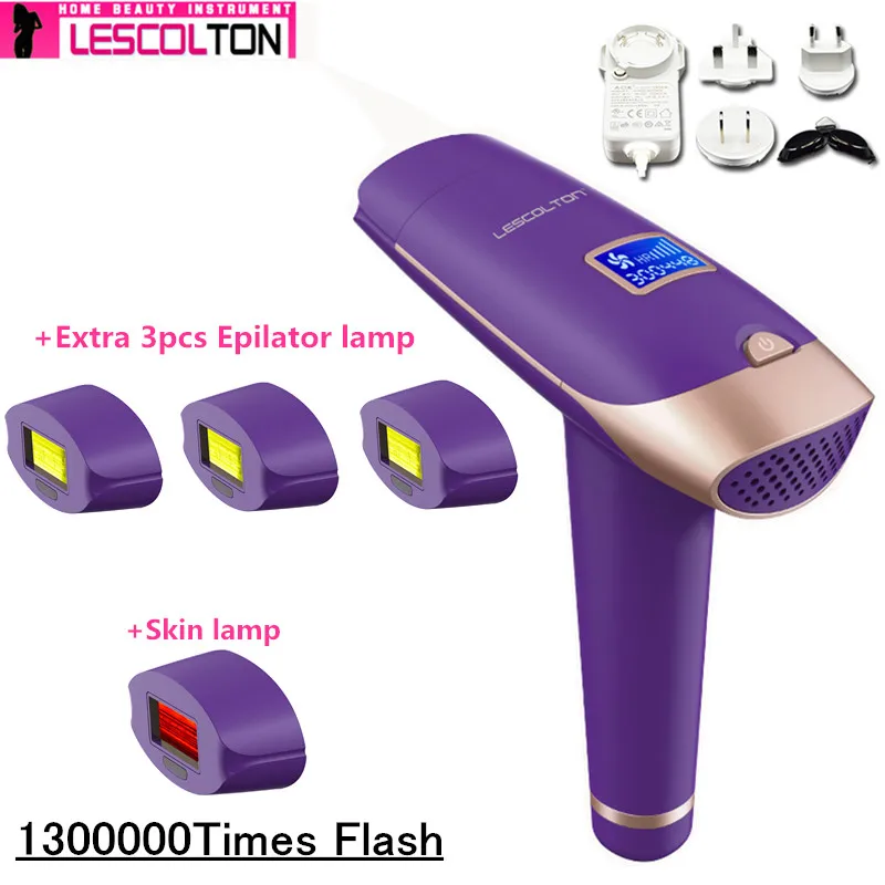 Лазерный Фотоэпилятор Lescolton Перманентный аппарат для лазерной эпиляции 1300000