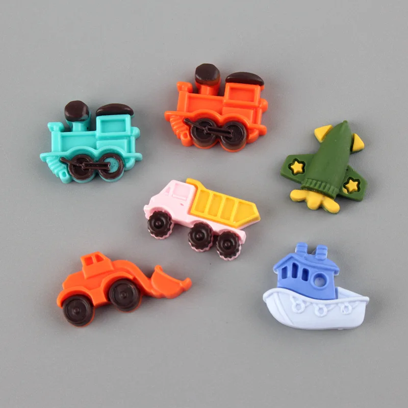 

10 шт./лот поезд ракетный корабль Кабошон Украшение с плоским основанием для скрапбукинга «сделай сам» украшение для телефона Аксессуары дл...