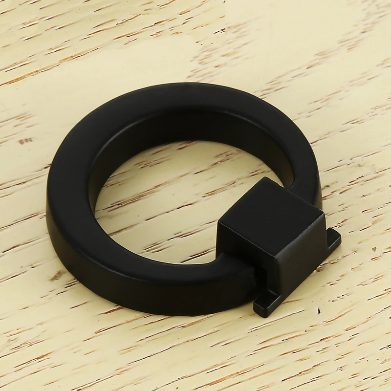 Параметры и ручки выдвижной ящик шкафа простые черные кухня спальня|Ручки шкафа|