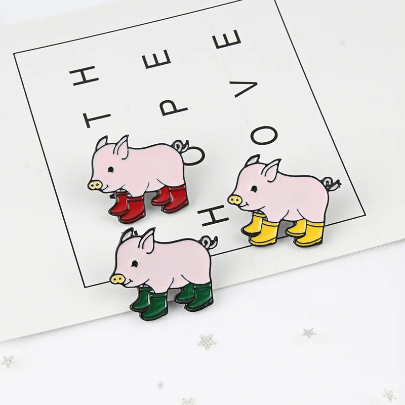 Креативная розовая и синяя брошь в виде альпаки милые животные серия булавка