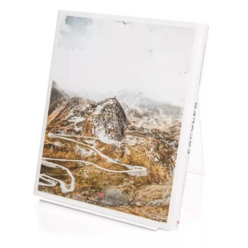 

5 Pieces Clear Acrylic Holders Decorative Clear Acrylic Display Stands Clear Bookends for Shops Displaying Book Notebook