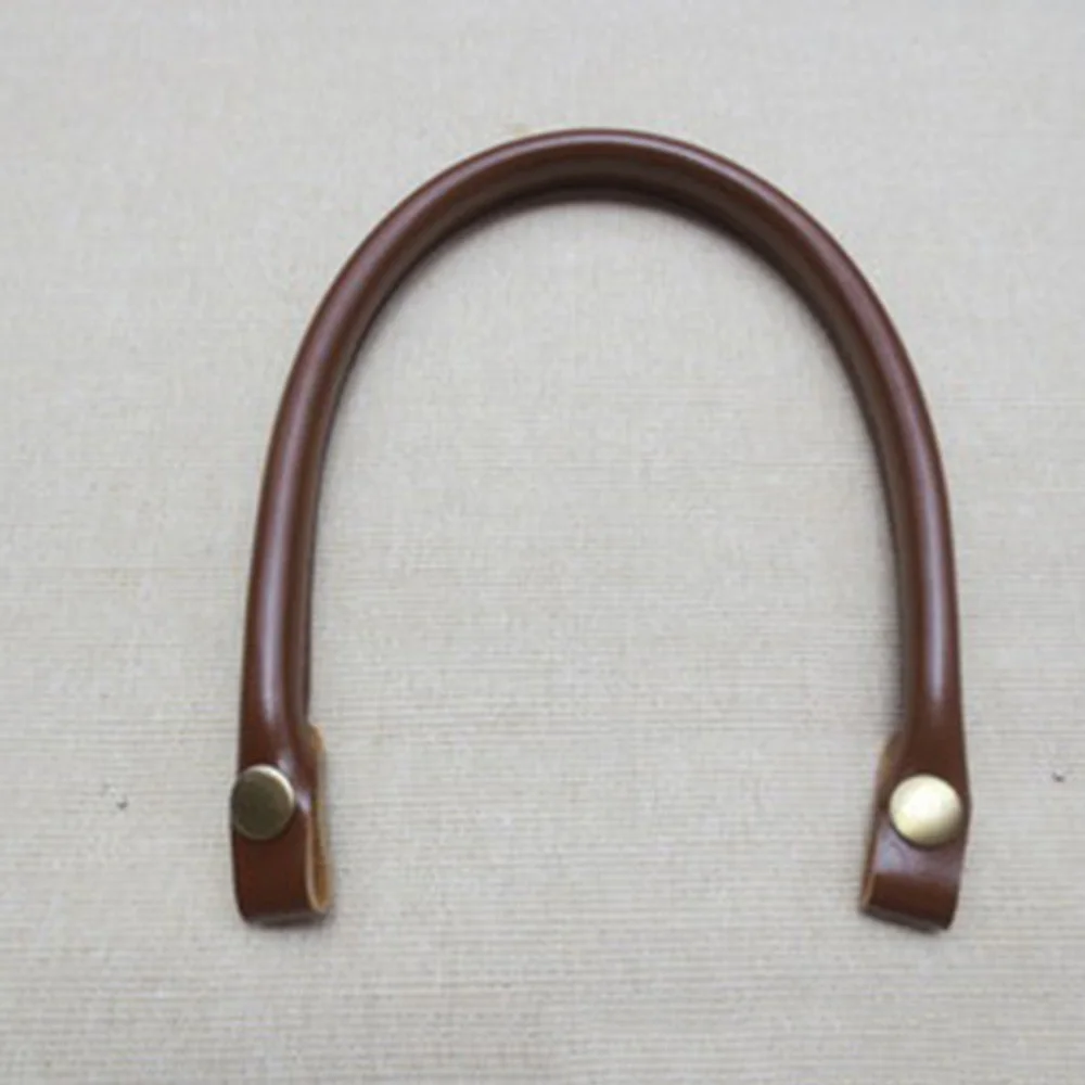 

1pc 40cm Snap Button Handle Women Bag Shoulder Handbag Slim Detachable Pu Leather Handles Strap Belt Bag Accessories