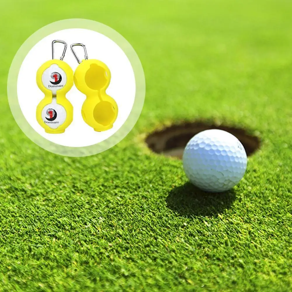 1 шт. защитный чехол gohantee для мяча гольфа мягкий силиконовый сумка хранения мячей