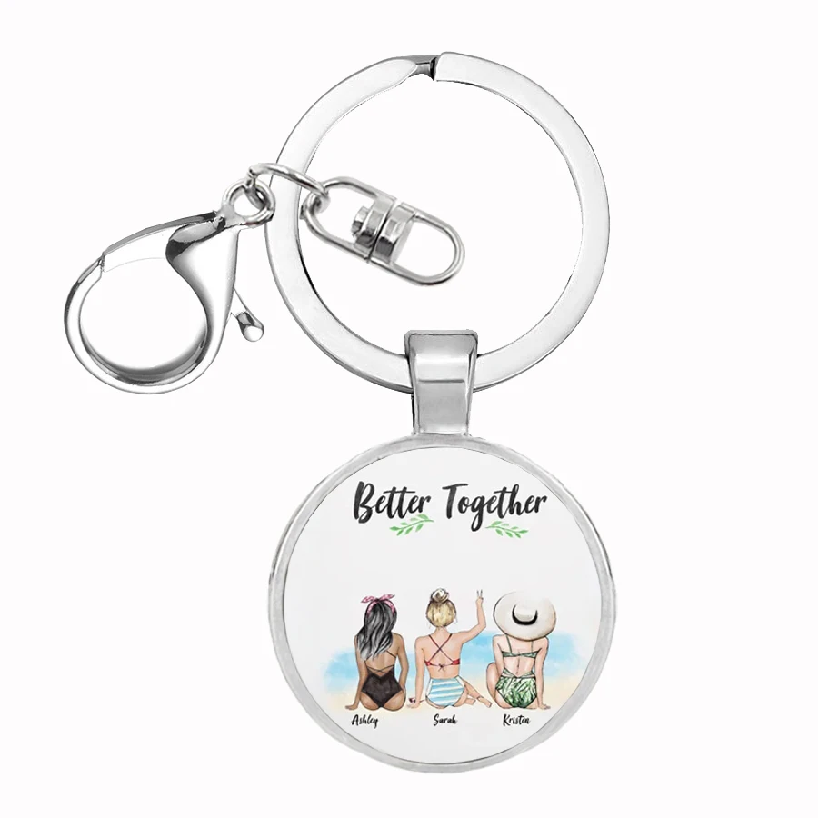 С героями телесериала друзья брелок Central perk Кофе время для ключей автомобиля