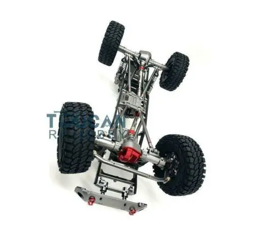 

US Stock 1/10 Scale Gray SCX10 D90 Car Metal Aluminium Alloy Frame Chasis Model Toys Gift For Boys Free Shipping TH01590-SMT6