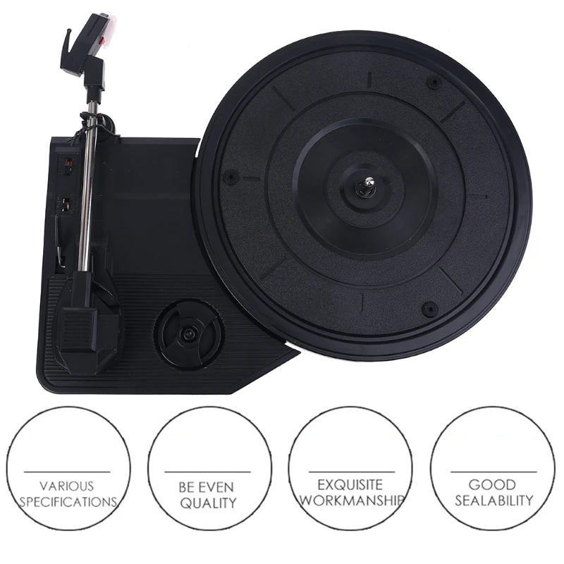 

28cm Turntable Automatic Arm Return Record Player Gramophone For Lp Vinyl Record K3NB