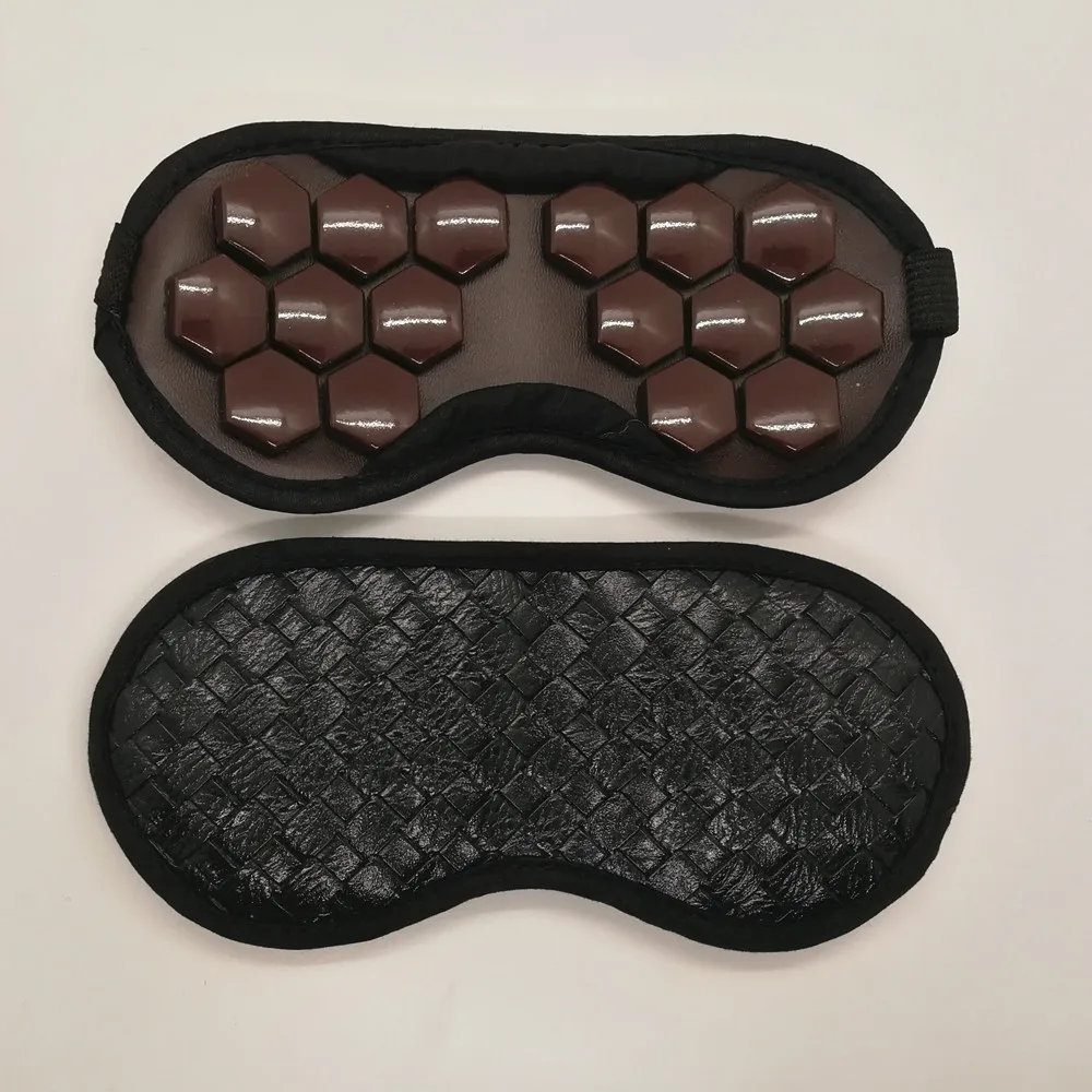 Турмалин нефрит маска для глаз натуральная настоящая массажерная физическая