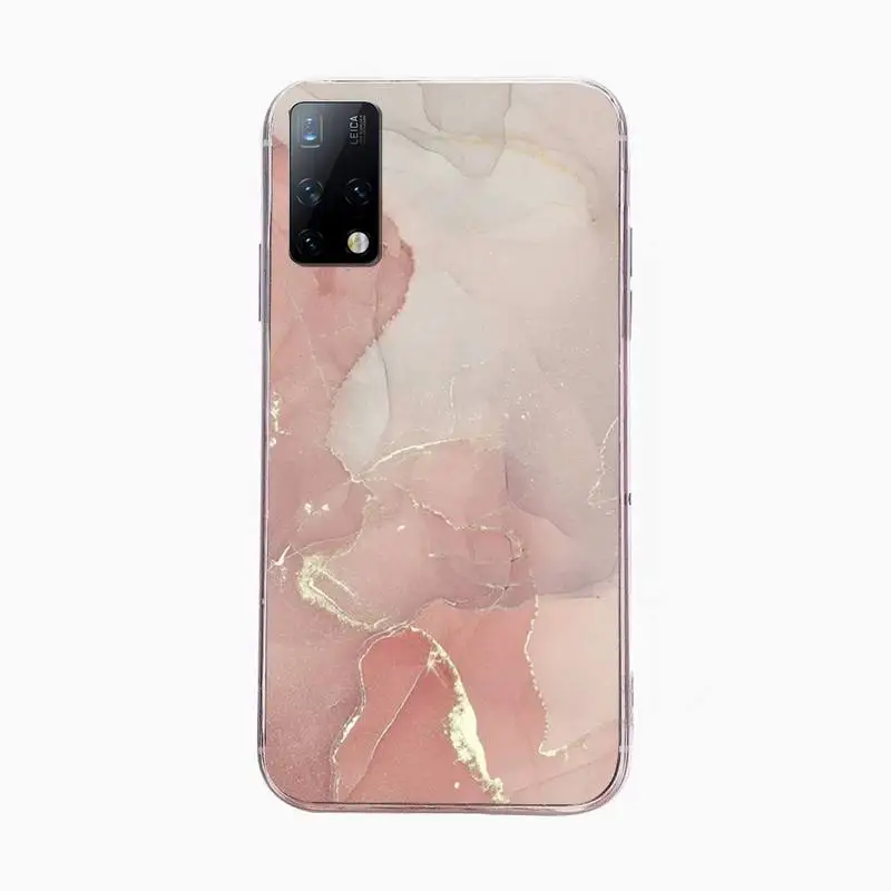 

Marble Texture Phone Case For Samsung S4 S5 S6 S7 S7Edge S8 S9 S10 E Plus S20Fe lite Transparent Cover Fundas Coque