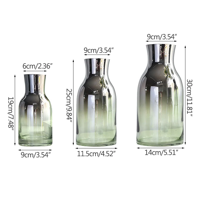 Современная стеклянная ваза поделки стеклянные контейнеры для террариума