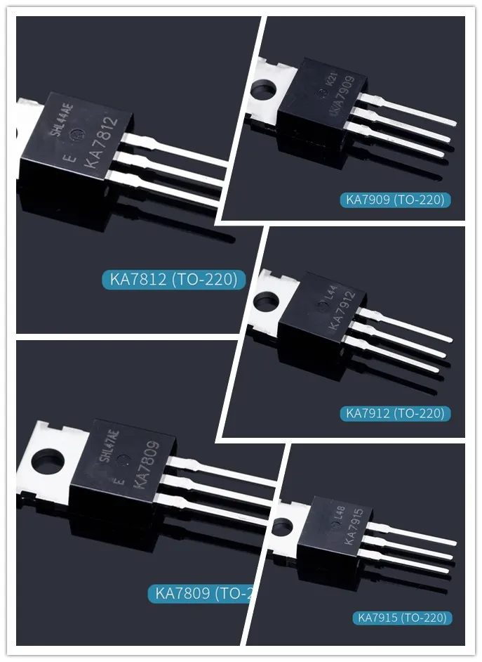 5 шт./KA7805 KA7806 KA7808 KA7809 KA7810 KA7812 KA7815 KA7818 KA7824 TO 220 новый оригинальный|Интегральные