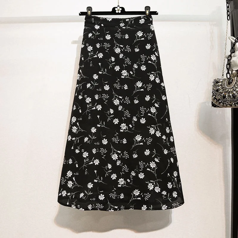 Женские Элегантные легкие летние шикарные юбки А-силуэта с высокой талией милые