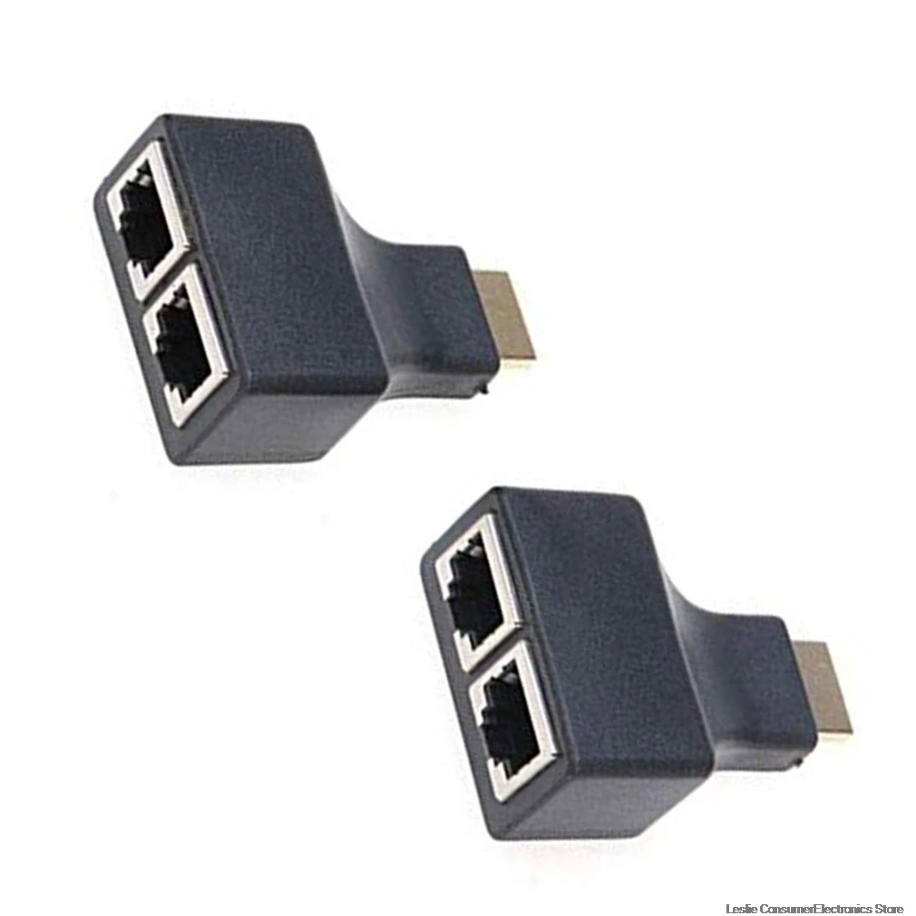 HDMI удлинитель расширение сигнала 30 м портативный HDMI Двойной Сетевой Кабель Сетевой удлинитель HDMI HD удлинитель