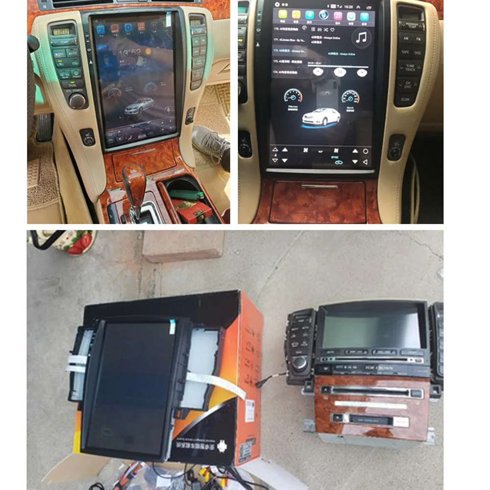 Автомобильный мультимедийный плеер стерео GPS DVD радио навигация Android экран для