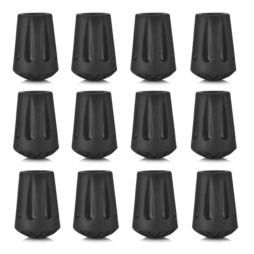 Наконечники для треккинга в скандинавском стиле резиновые прокладки сменные