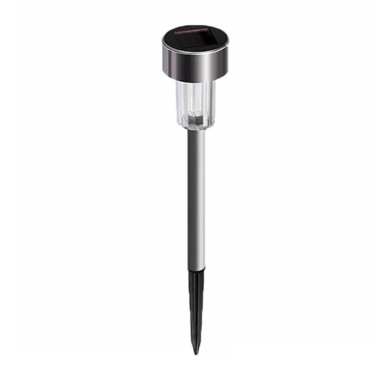 

10Pcs Solar Pathway Lights, LED Landscape Lighting Waterproof Stainless Steel Solar Garden Lights Stake Lights,White