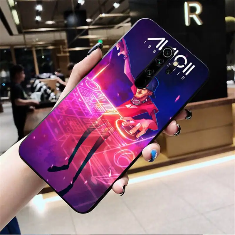 Avicii DJ Тим Bergling черный чехол для телефона Корпус Redmi Note 9 8 8T 8A 7 6 6A экшн-камеры Go Pro Max