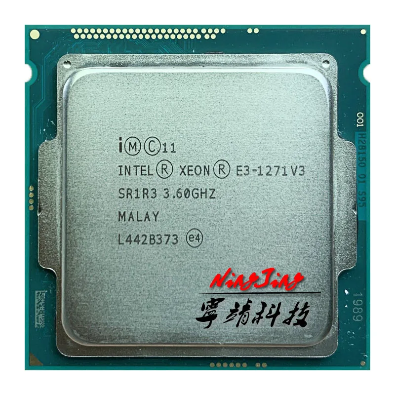 Процессор Intel Xeon 1271 v3 E3 1271v3 3 6 ГГц четырехъядерный Восьмиядерный процессор L2 = 1 м L3